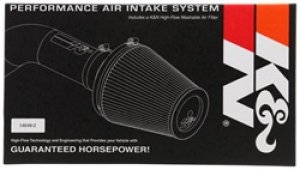 Toyota Camry Performance Air Intake - K&N Engineering - Typhoon - Black - `12-`13